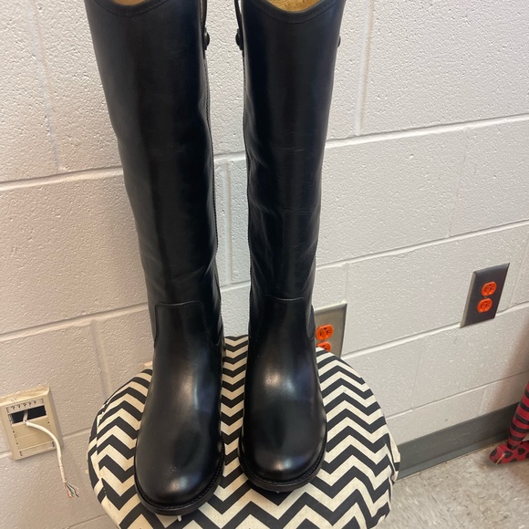 Tall Frye Melissa Boot -Black - Picture 3 of 5